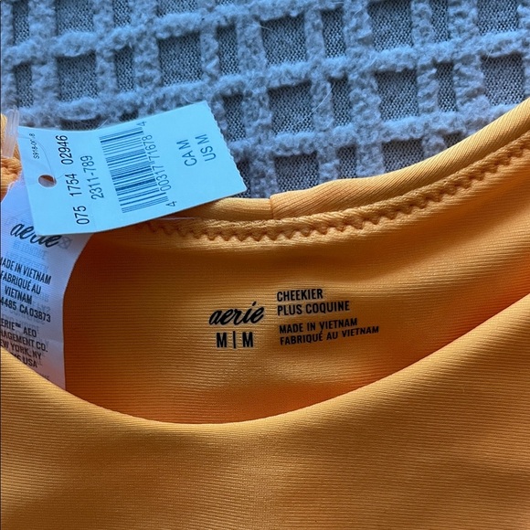 Aerie Vibrant Orange Cheekier Bottom - Picture 3 of 5